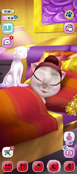 Talking Angela 2 Cat game/ Cats game/Me with pewdiepies