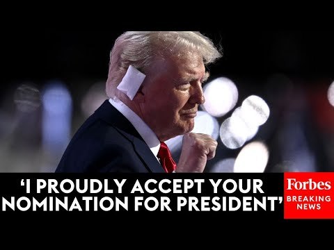 BREAKING NEWS: Donald Trump Accepts The Republican Nomination To Be President At The RNC