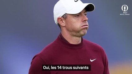British Open - McIlroy : "Après le 4ème trou, je savais que c'était fini"