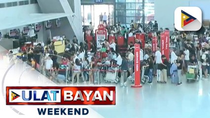 Daan-daang biyahero sa NAIA, apektado ng global outage na nagdulot ng cancelled flights