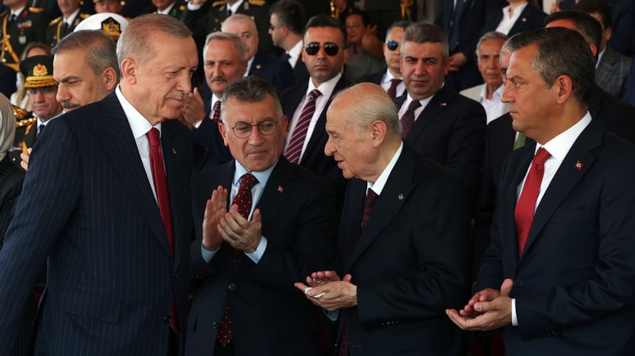 Erdoğan, Özel ve Bahçeli yemekte bir araya geldi