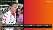 Gérard Holtz témoin d'un accident sur le Tour de France, un cycliste a perdu la vie à un mètre de lui