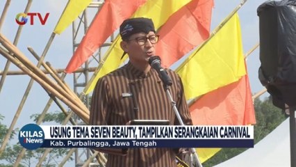 Sandiaga Uno Hadiri Festival Gunung Selamet, Jajal Berbagai Atraksi Tradisional