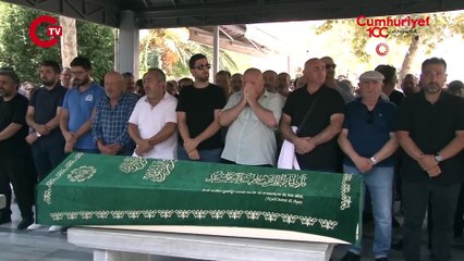 Müşterisi tarafından öldürülen taksici son yolculuğuna uğurlandı