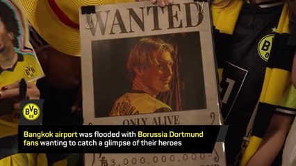Dortmund land in Thailand as pre-season tour begins