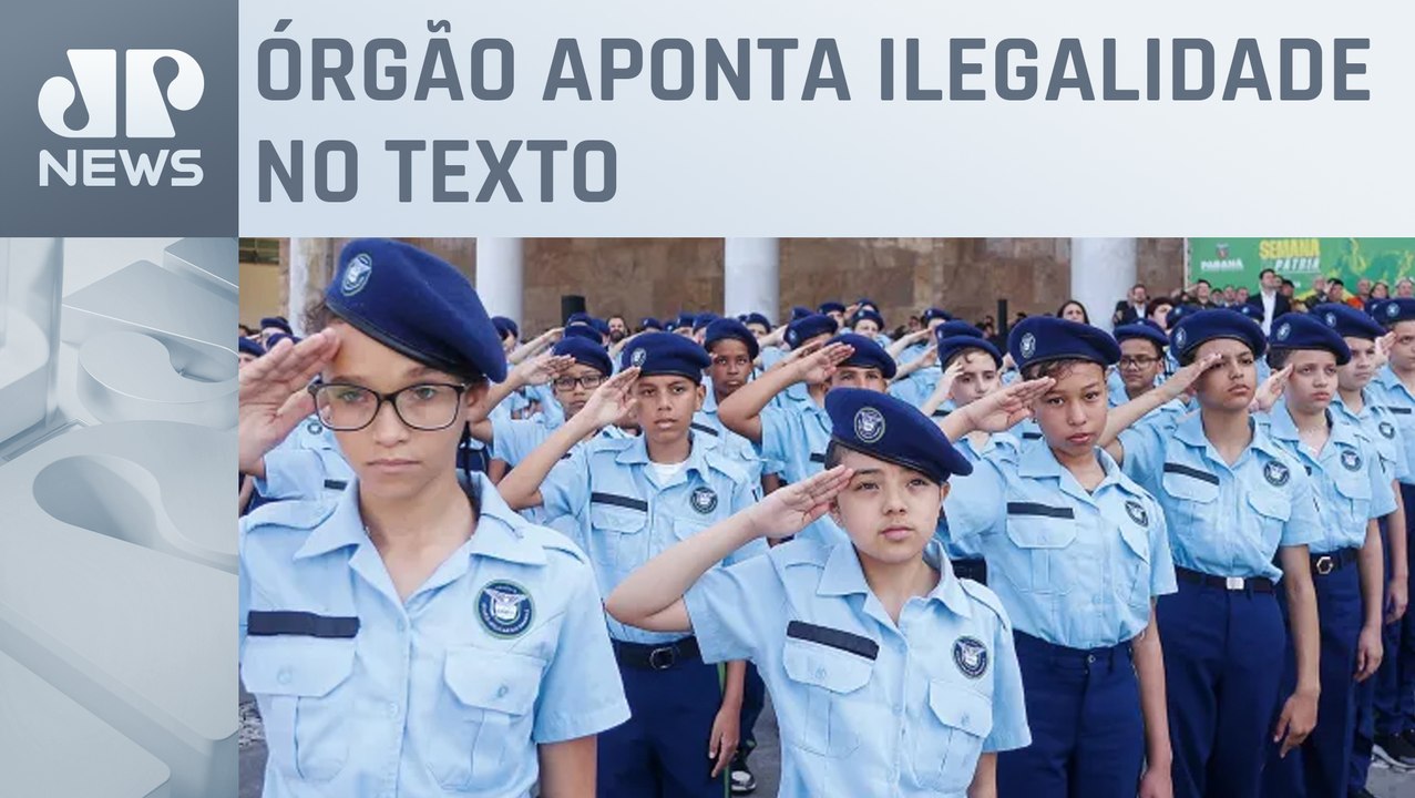 MP e Defensoria pedem anulação do ensino cívico-militar em escolas estaduais de SP