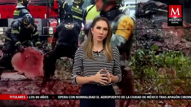 Rescatan a niño atrapado en un auto aplastado por árbol en Benito Juárez; la madre murió