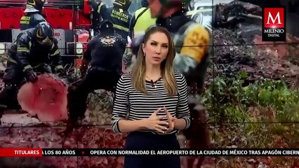 Rescatan a niño atrapado en un auto aplastado por árbol en Benito Juárez; la madre murió
