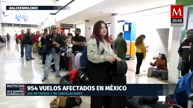 Viva Aerobus y Volaris cancelan más de 111 vuelos a EU por caída de Microsoft