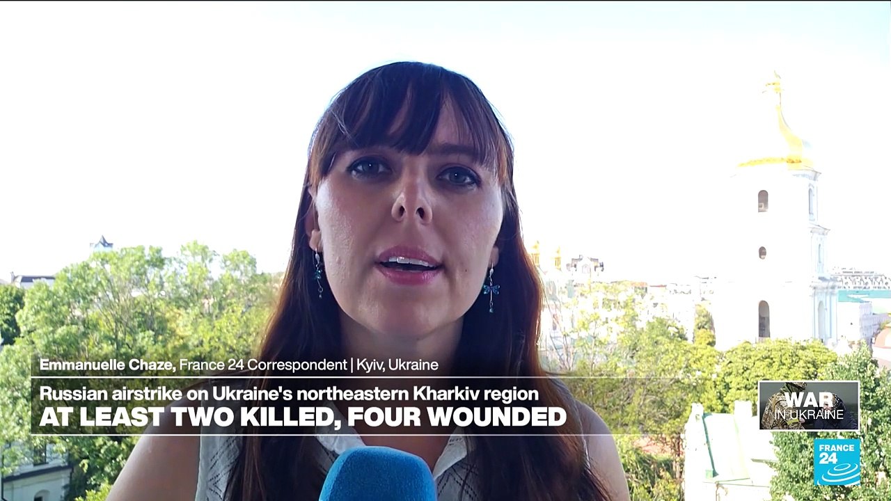 Russian airstrike on Ukraine's northeast Kharkiv region kills two and wound four