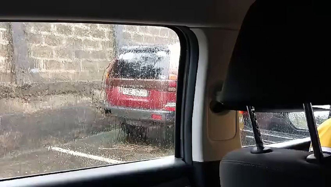 Rain in Car