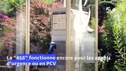 Engouement "vintage" pour la dernière cabine téléphonique de France