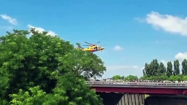 Tamponamento sulla A4 tra 8 veicoli