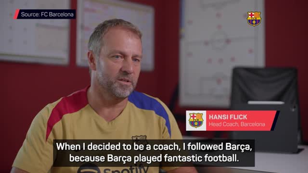 Flick reveals Barcelona influence on early coac...