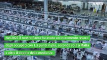 Crescono gli occupati, rischio poverta' ai minimi dal 2010