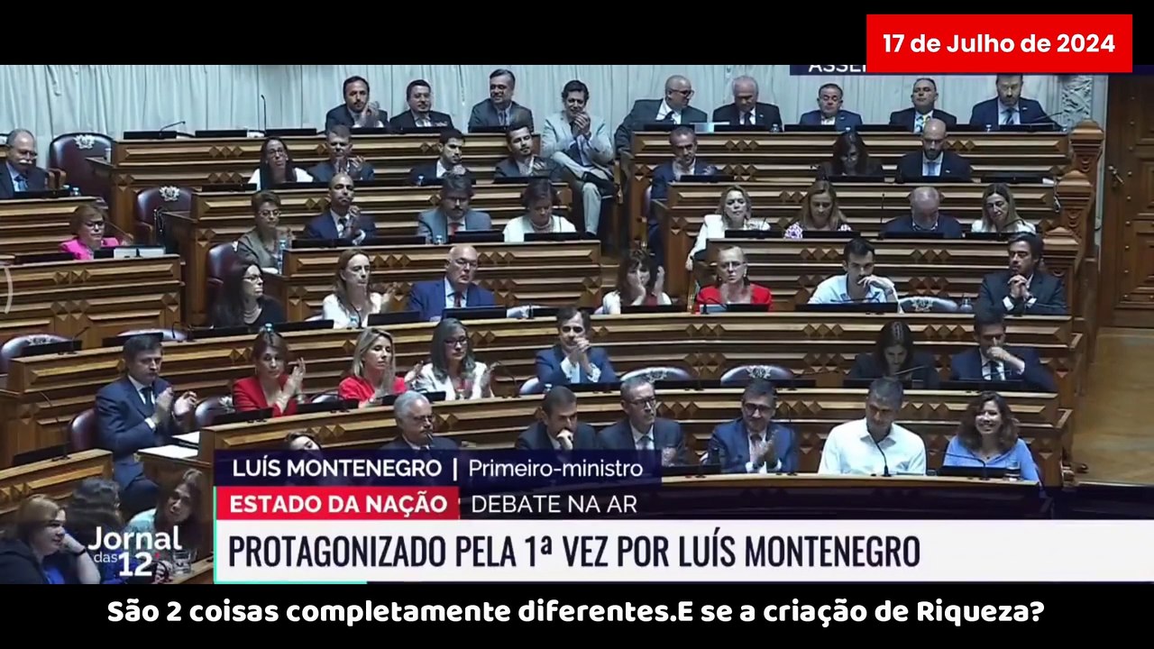 LUÍS MONTENEGRO EXPLICA À ESQUERDA qual é a DIFERENÇA entre a sua GOVERNAÇÃO e os 8 ANOS ANTERIORES