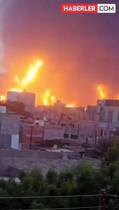 İsrail savaş uçakları Yemen'i vurdu! Bölgeden alevler yükseliyor