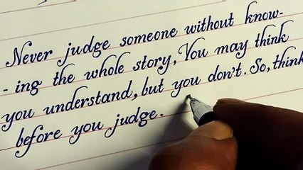 Italic handwriting | superb English handwriting  very neat and fair