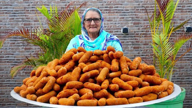 | Crispy Potato Snacks | Potato Recipe by granny | Grandma Cooking | Food Recipe