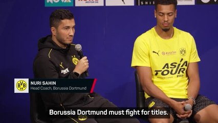 Sahin wants Dortmund to be title contenders