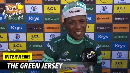 Post-race interview - Stage 20 - Tour de France 2024
