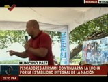 Pescadores del estado Miranda manifestaron continuar con la lucha por la estabilidad económica