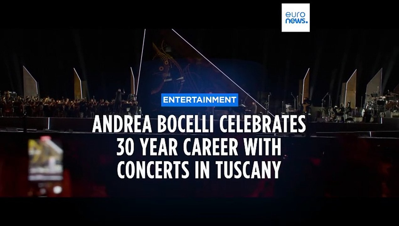 Andrea Bocelli celebrates 30 year career with Tuscany concerts