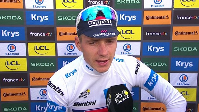 Cycling - Tour de France 2024 - Remco Evenepoel : We tried to put some pressure on Jonas Vingegaard, but he was stronger
