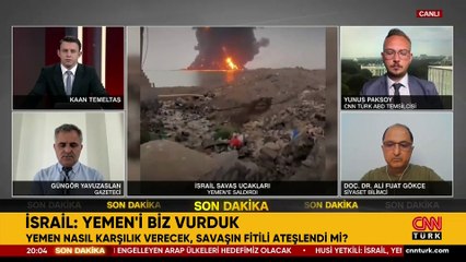 İsrail duyurdu: Yemen'i vurduk! Savaşın fitili ateşlendi mi?