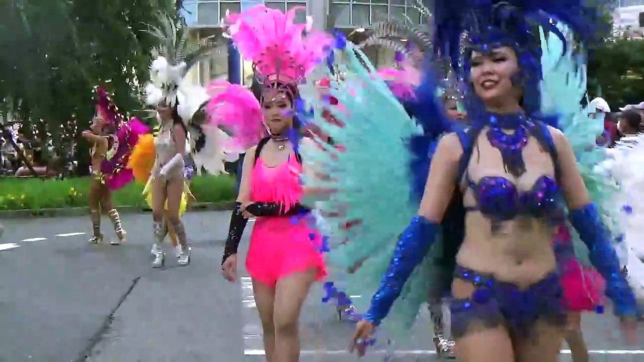 【2024/7/14】花小金井サンバフェスティバル　１　Bloco Arrastia　1周目