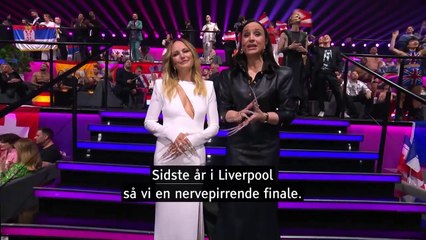 Petra Mede og Malin Åkerman fortæller med lange negle på hænderne om Loreen | Eurovision Song Contest 2024 | DRTV