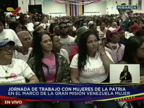 Jefe de Estado detalló que han sido atendidas 6.591.774 mujeres a través de los 7 vértices de la GMVM