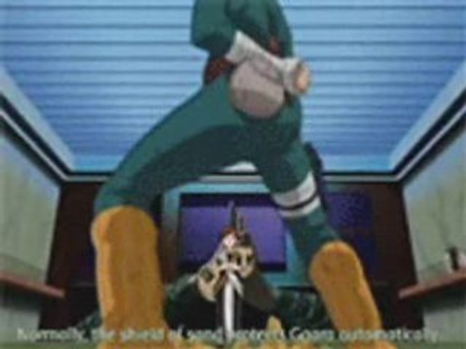 Rock lee vs gaara
