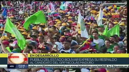 El candidato Nicolás Maduro aseguró que la derecha no tiene proyecto político
