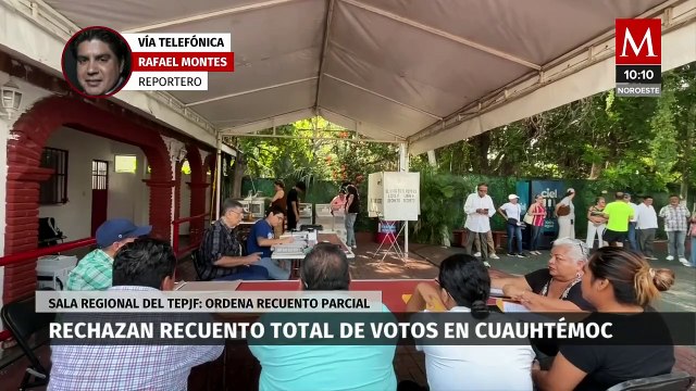 TEPJF rechaza recuento total de votos en alcaldía Cuauhtémoc