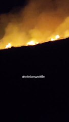 Büyükçekmece’de korkutan yangın! İtfaiye bekleniyor Ekrem nerede?