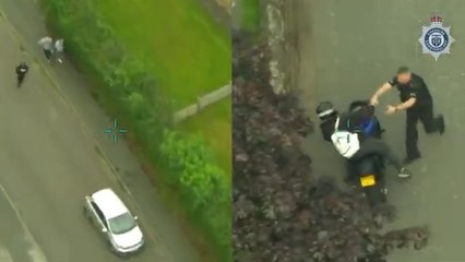 Motorcyclists are arrested after leading police on pursuits