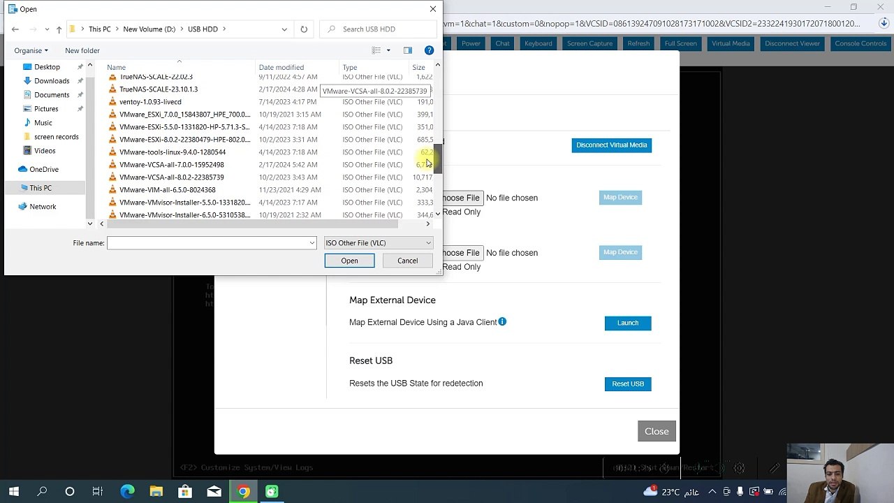 4-install ESXI 8 From iDRAC