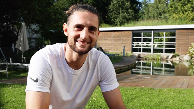 Au calme avec Adrien Rabiot