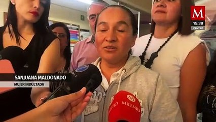 Sanjuana Maldonado poco a poco recupera su vida tras permanecer 15 años en prisión en SLP