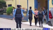 Capturan a mujer con droga, armas y uniformes policiales en La Esperanza