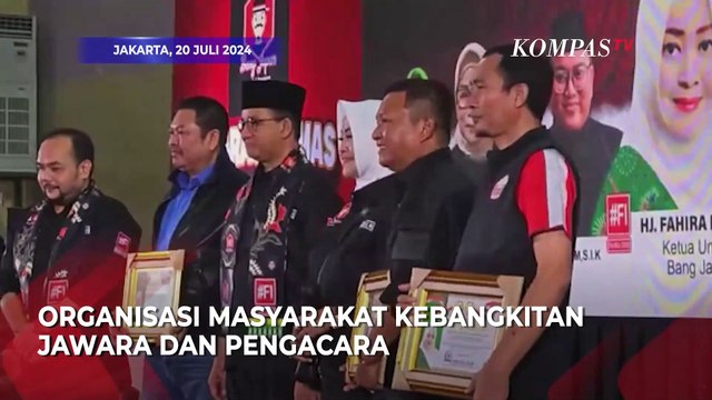 Ormas Bang Japar Pastikan Dukung Anies Baswedan di Pilgub Jakarta