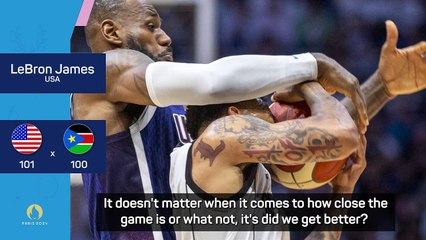 USA is playing catch up ahead of Olympics - LeBron