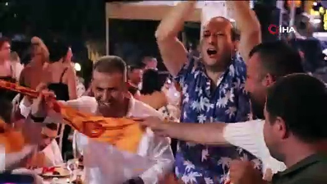 Galatasaray şampiyonluk gecesi