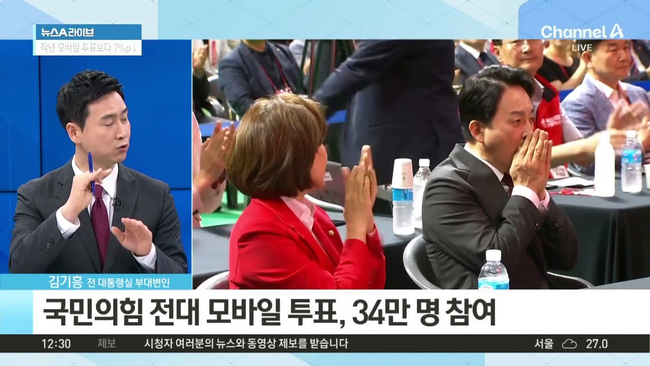 與 전대 폭로 양상에 투표율 하락…막판 변수는?