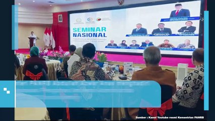 MENTERI PANRB: ASOSIASI ILMUWAN ADMINISTRASI NEGARA BERPERAN DUKUNG REFORMASI BIROKRASI BERDAMPAK