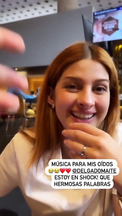 ¡Maite Delgado felicita a Mariana Zambrano por su trend dedicado a Venezuela!