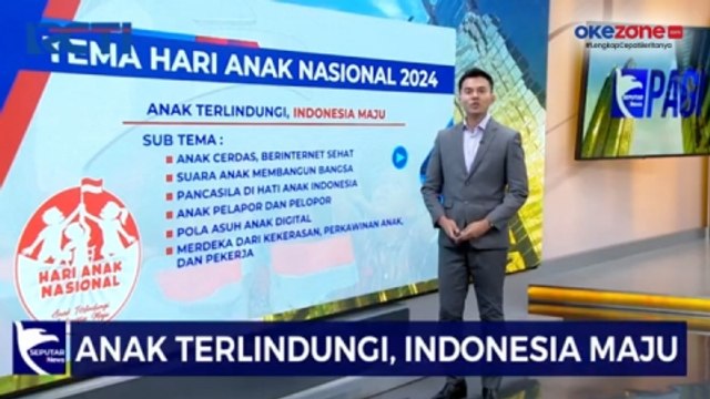 Hari Anak Nasional 2024 Angkat Tema Anak Terlindungi, Indonesia Maju