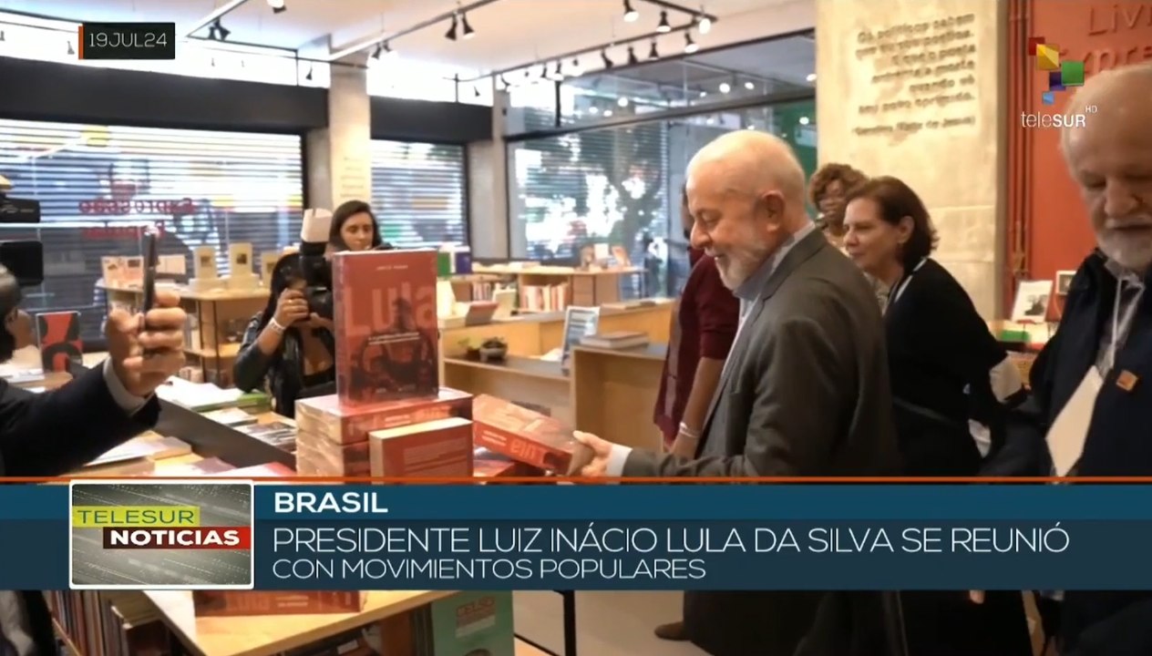Pdte. Lula Da Silva reconoce autonomía de movimientos populares de Brasil