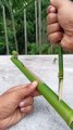 Bamboo Creations with Slingshots bamboo Toys Diy